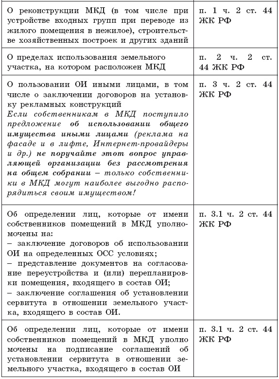 Общее собрание собственников помещений в многоквартирном доме 