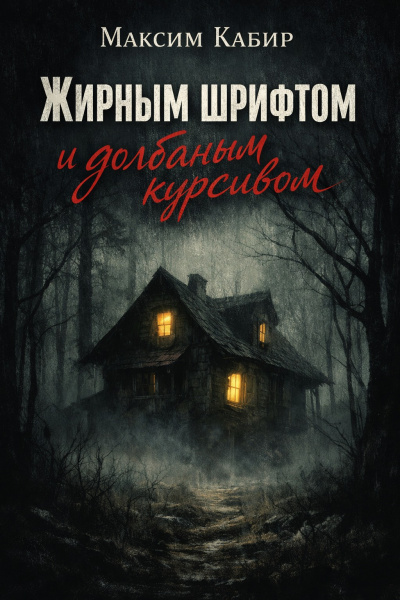 Кабир Максим – Жирным шрифтом и долбаным курсивом