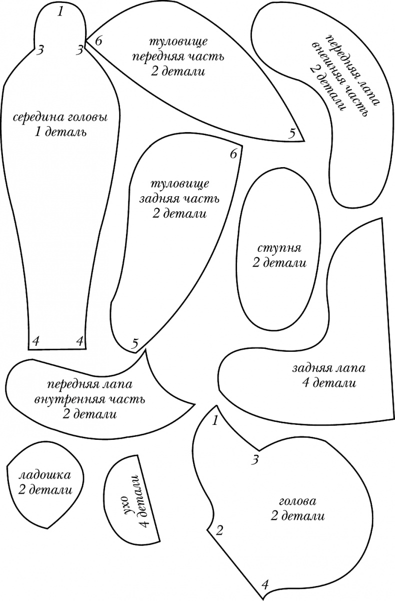 Шьем и вяжем мишек