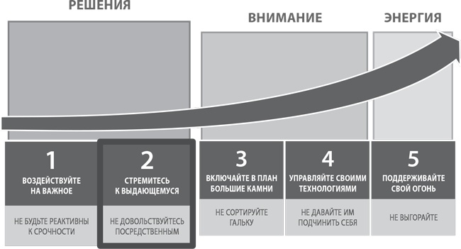 Пять правил выдающейся эффективности. Как достигать главных целей без перегрузок и выгорания