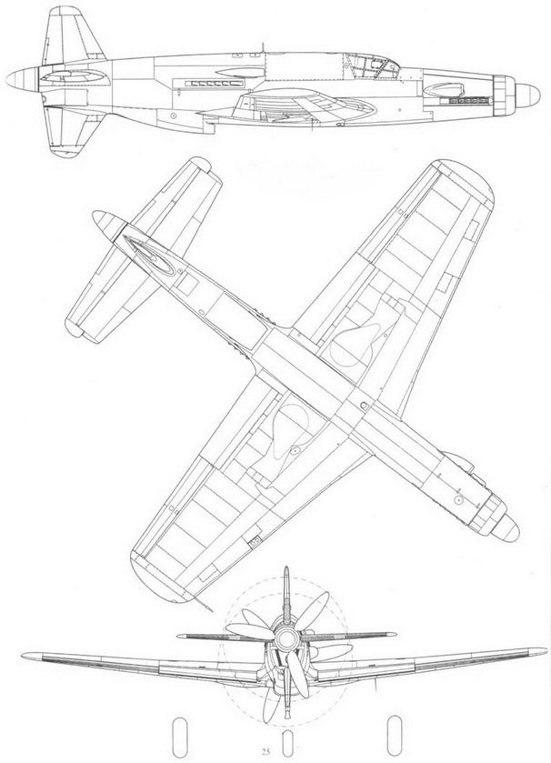 Do 335 «Pfeil». Самый быстрый поршневой истребитель. Часть 1