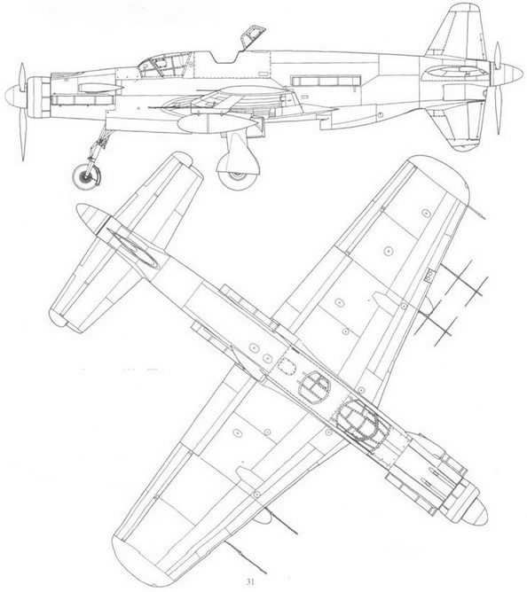 Do 335 «Pfeil». Самый быстрый поршневой истребитель. Часть 1