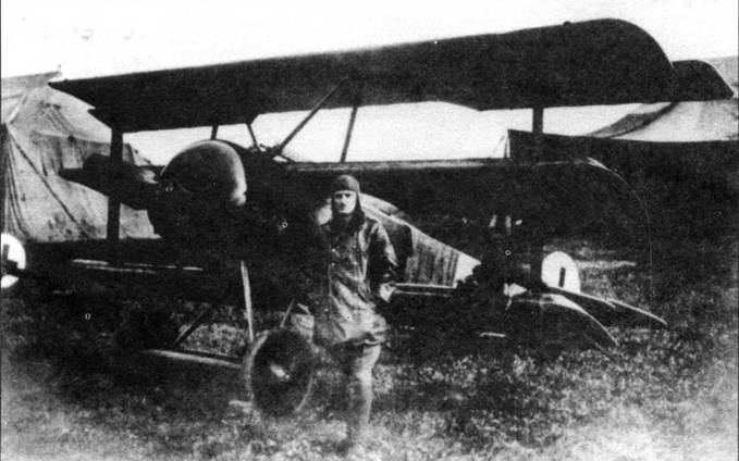 Боевое применение трипланов Fokker Dr I в Первой Мировой войне