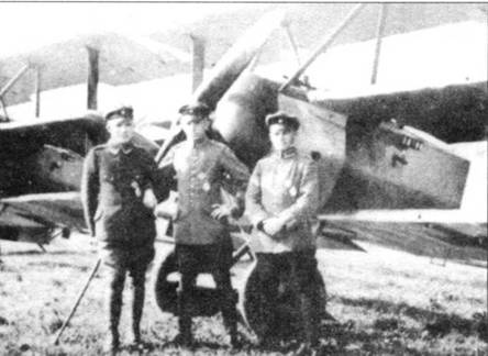 Боевое применение трипланов Fokker Dr I в Первой Мировой войне