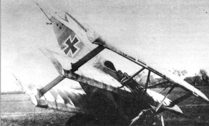 Боевое применение трипланов Fokker Dr I в Первой Мировой войне