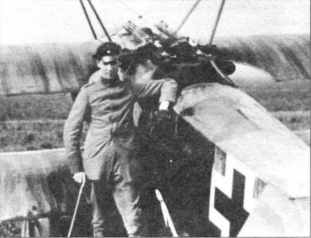 Боевое применение трипланов Fokker Dr I в Первой Мировой войне