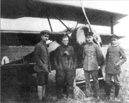 Боевое применение трипланов Fokker Dr I в Первой Мировой войне