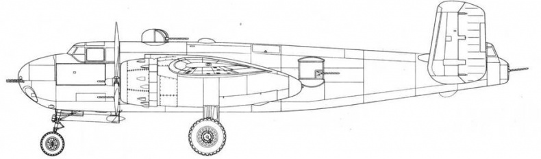 B-25 Mitchel. Часть