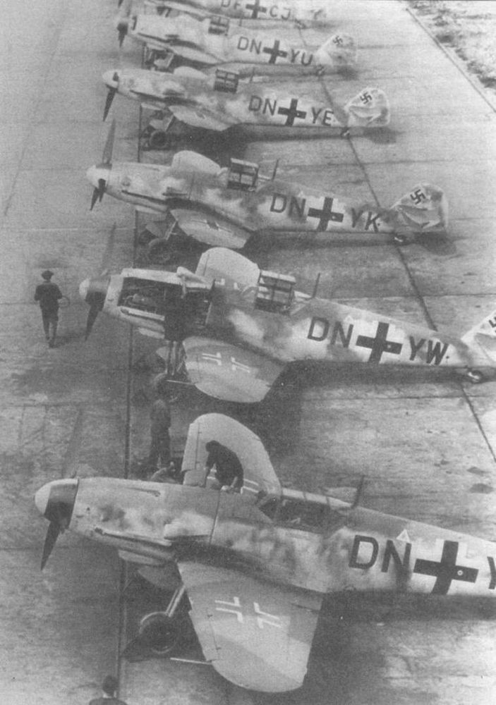 Messerschmitt Bf 109. Часть 4