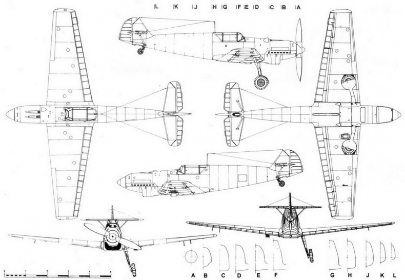 Messerschmitt Bf 109. Часть 1