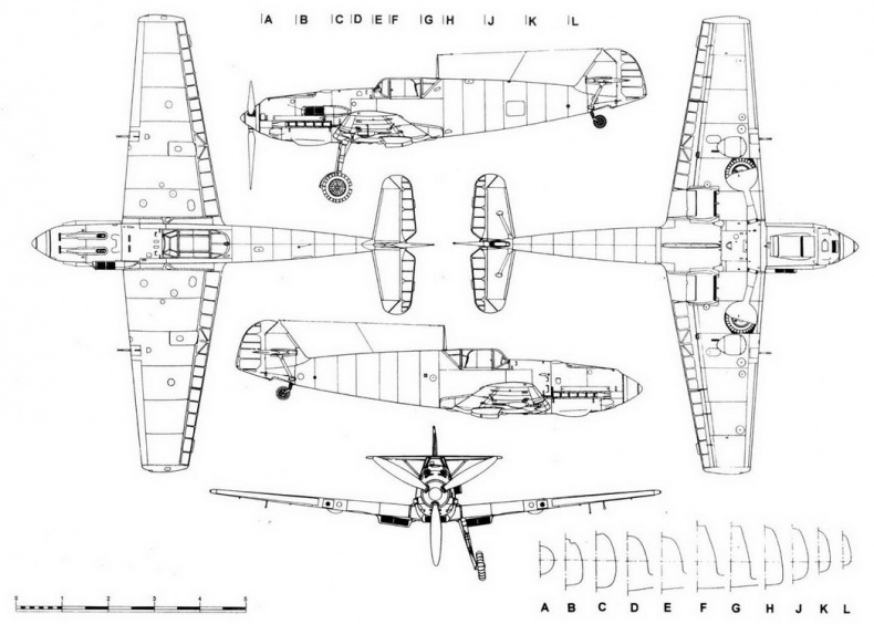 Messerschmitt Bf 109. Часть 1