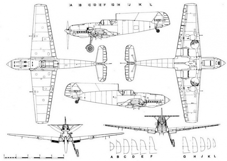 Messerschmitt Bf 109. Часть 1