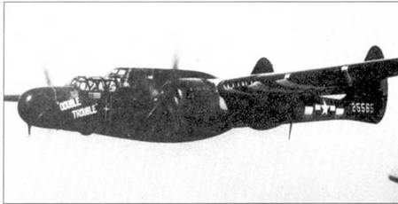 Nortrop P-61 BLack Widow. Тяжелый ночной истребитель США