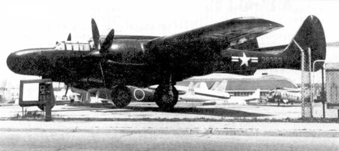 Nortrop P-61 BLack Widow. Тяжелый ночной истребитель США