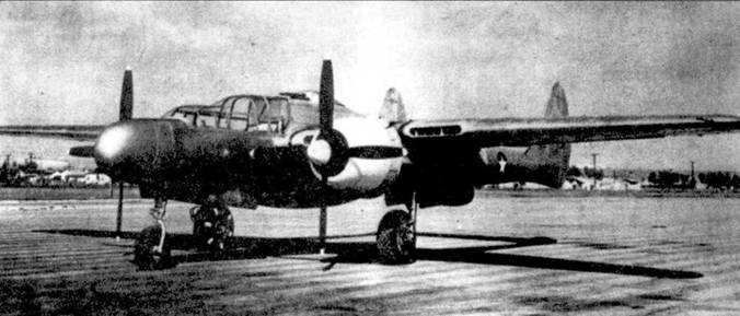 Nortrop P-61 BLack Widow. Тяжелый ночной истребитель США