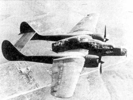 Nortrop P-61 BLack Widow. Тяжелый ночной истребитель США