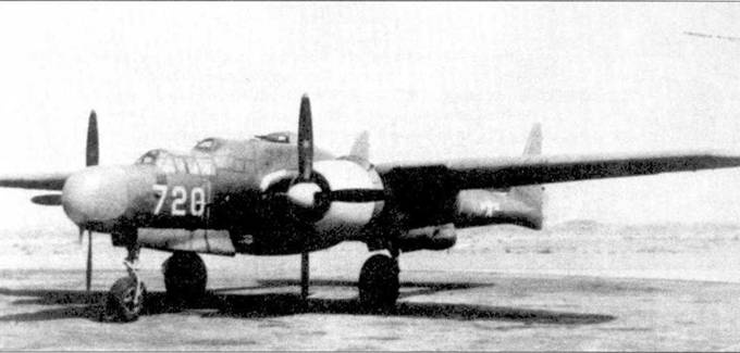 Nortrop P-61 BLack Widow. Тяжелый ночной истребитель США