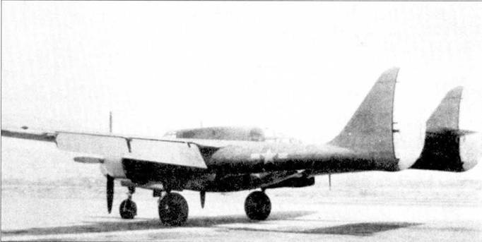 Nortrop P-61 BLack Widow. Тяжелый ночной истребитель США