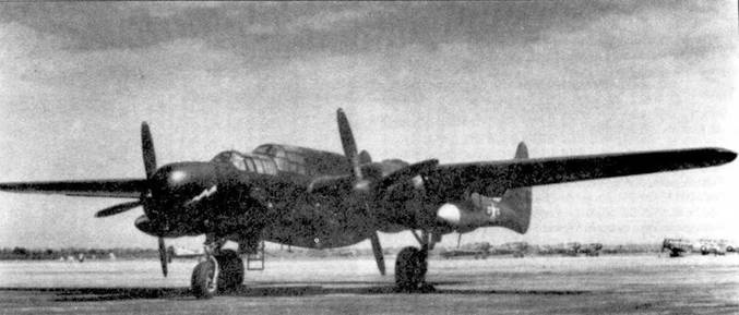 Nortrop P-61 BLack Widow. Тяжелый ночной истребитель США