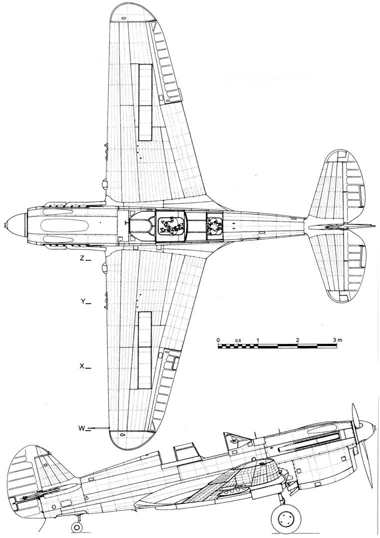 Curtiss P-40. Часть