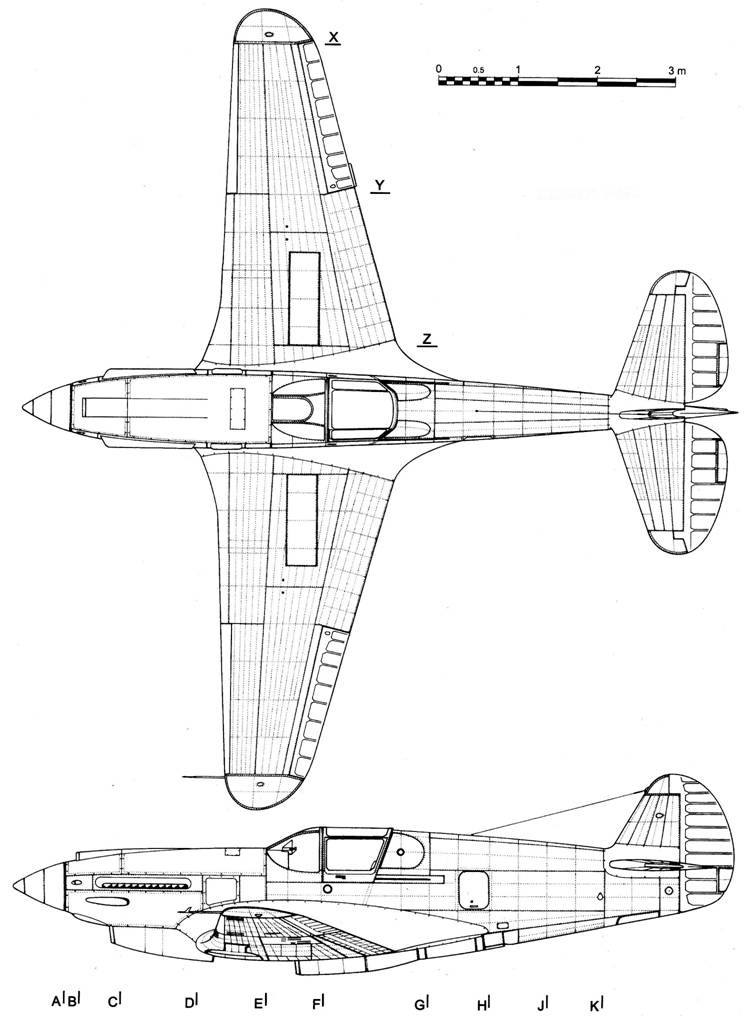 Curtiss P-40. Часть