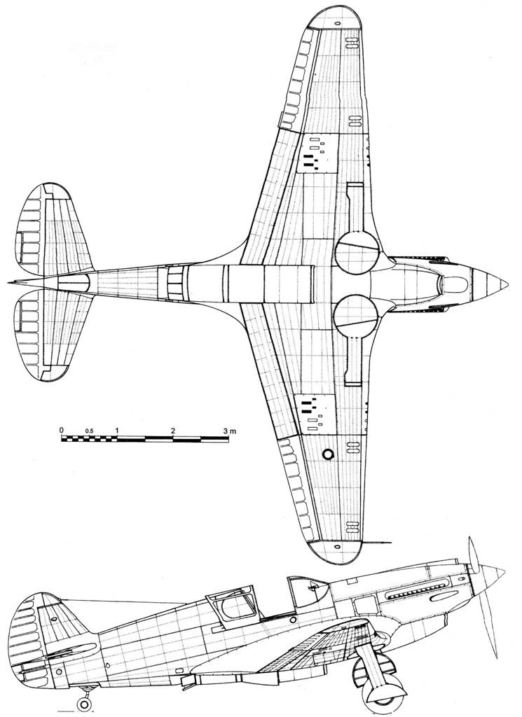 Curtiss P-40. Часть