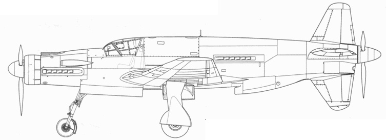 Do 335 «Pfeil». Самый быстный поршневой истребитель. Часть