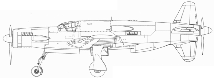 Do 335 «Pfeil». Самый быстный поршневой истребитель. Часть