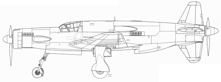 Do 335 «Pfeil». Самый быстный поршневой истребитель. Часть