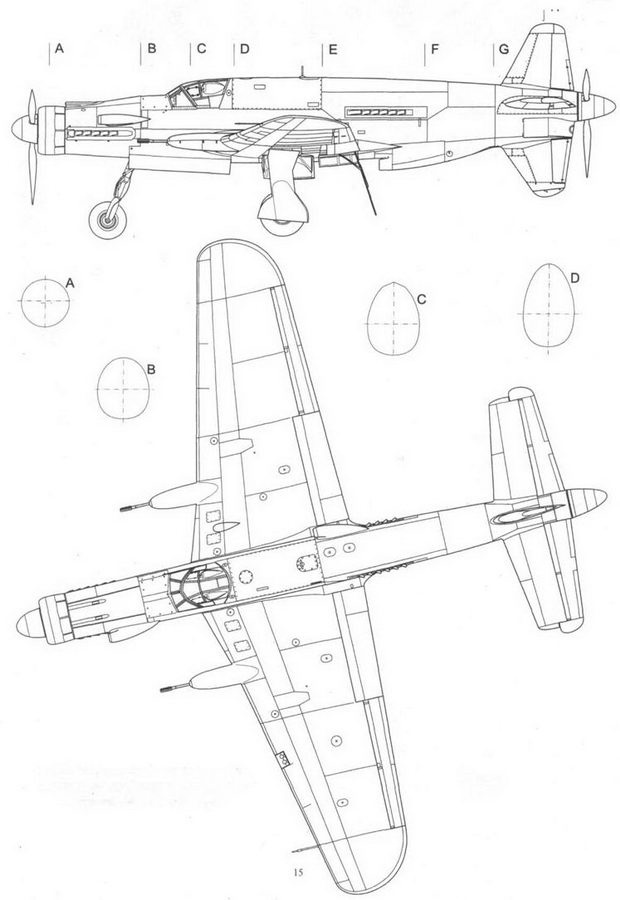 Do 335 «Pfeil». Самый быстный поршневой истребитель. Часть