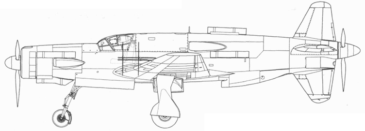 Do 335 «Pfeil». Самый быстный поршневой истребитель. Часть