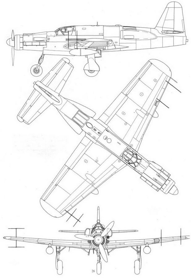 Do 335 «Pfeil». Самый быстный поршневой истребитель. Часть