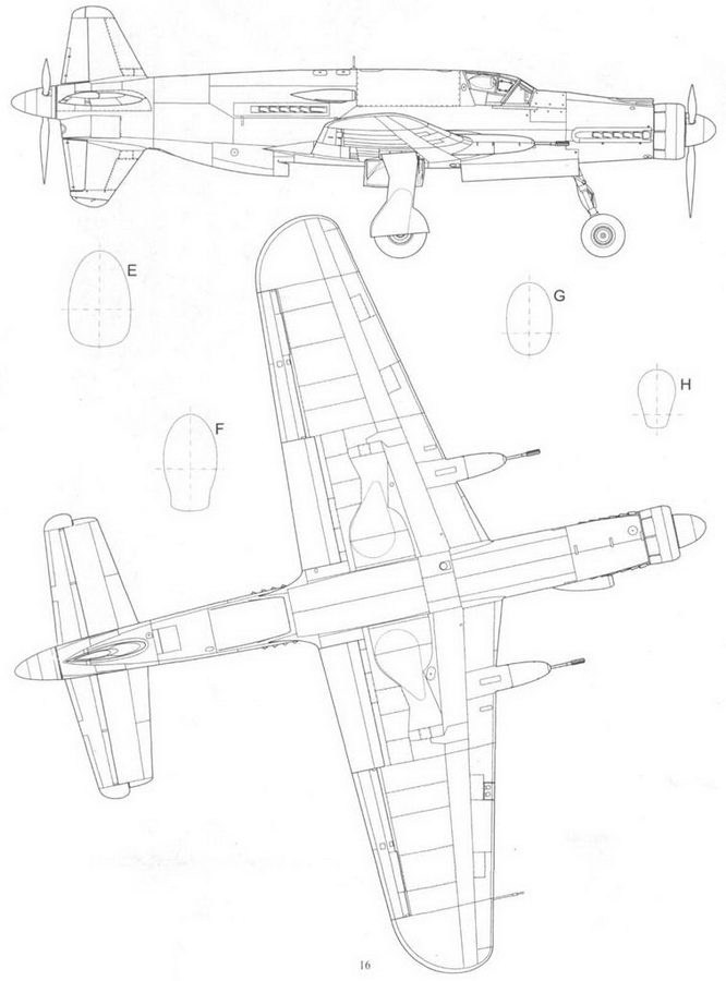 Do 335 «Pfeil». Самый быстный поршневой истребитель. Часть