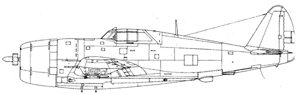 Р-47 «Thunderbolt» Тяжелый истребитель США