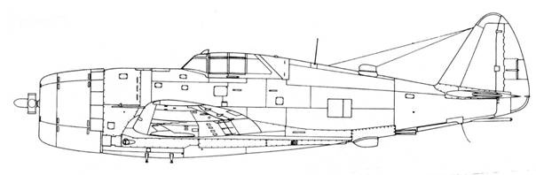 Р-47 «Thunderbolt» Тяжелый истребитель США