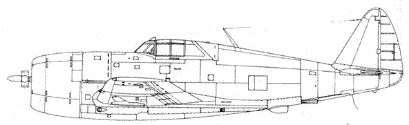 Р-47 «Thunderbolt» Тяжелый истребитель США