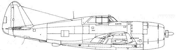 Р-47 «Thunderbolt» Тяжелый истребитель США