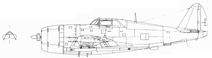 Р-47 «Thunderbolt» Тяжелый истребитель США