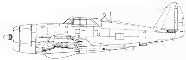 Р-47 «Thunderbolt» Тяжелый истребитель США