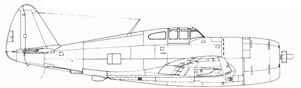 Р-47 «Thunderbolt» Тяжелый истребитель США