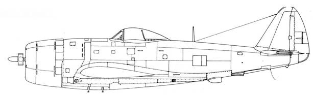 Р-47 «Thunderbolt» Тяжелый истребитель США