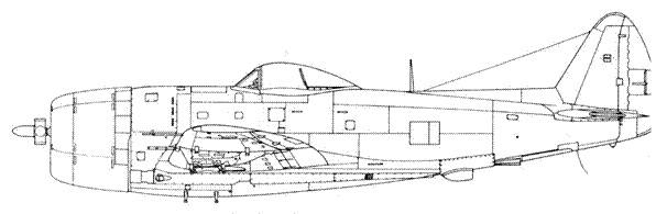 Р-47 «Thunderbolt» Тяжелый истребитель США