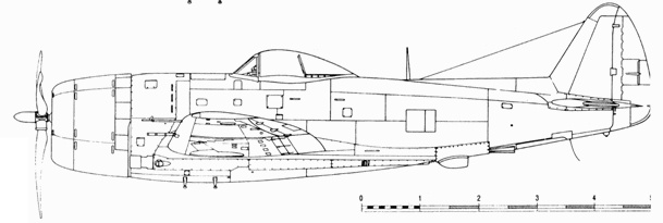 Р-47 «Thunderbolt» Тяжелый истребитель США