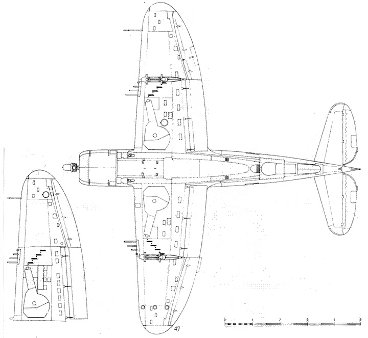 Р-47 «Thunderbolt» Тяжелый истребитель США