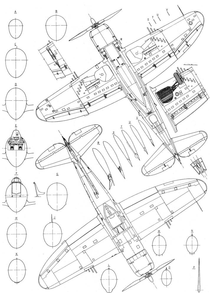 Р-47 «Thunderbolt» Тяжелый истребитель США