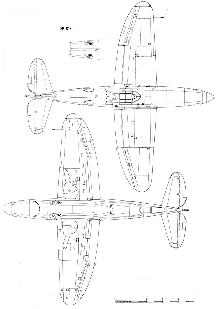 Р-47 «Thunderbolt» Тяжелый истребитель США