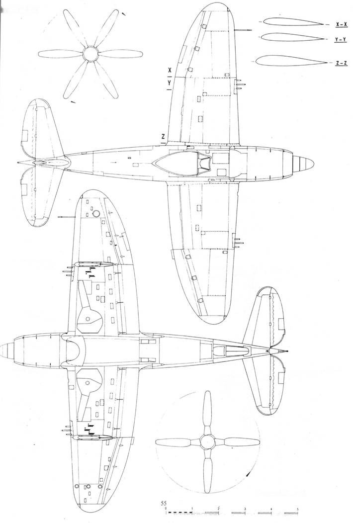 Р-47 «Thunderbolt» Тяжелый истребитель США