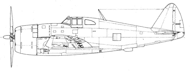 Р-47 «Thunderbolt» Тяжелый истребитель США