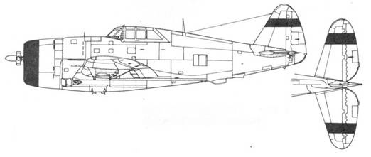 Р-47 «Thunderbolt» Тяжелый истребитель США