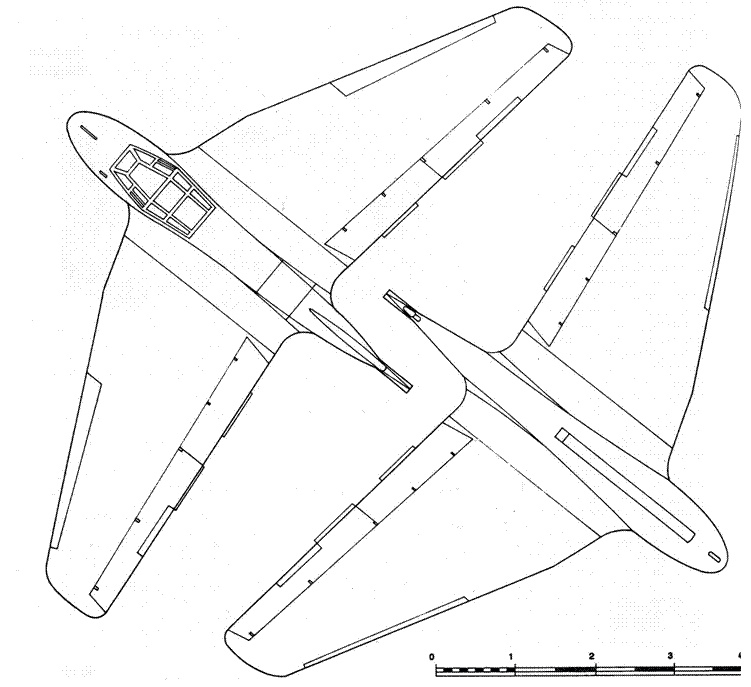 Me 163 ракетный истребитель Люфтваффе